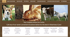 Desktop Screenshot of countrysideveterinaryservice.com
